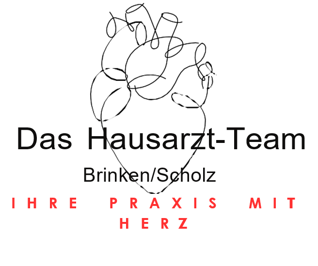 Das Hausarzt-Team Brinken Scholz | Ihre Praxis mit Herz Logo